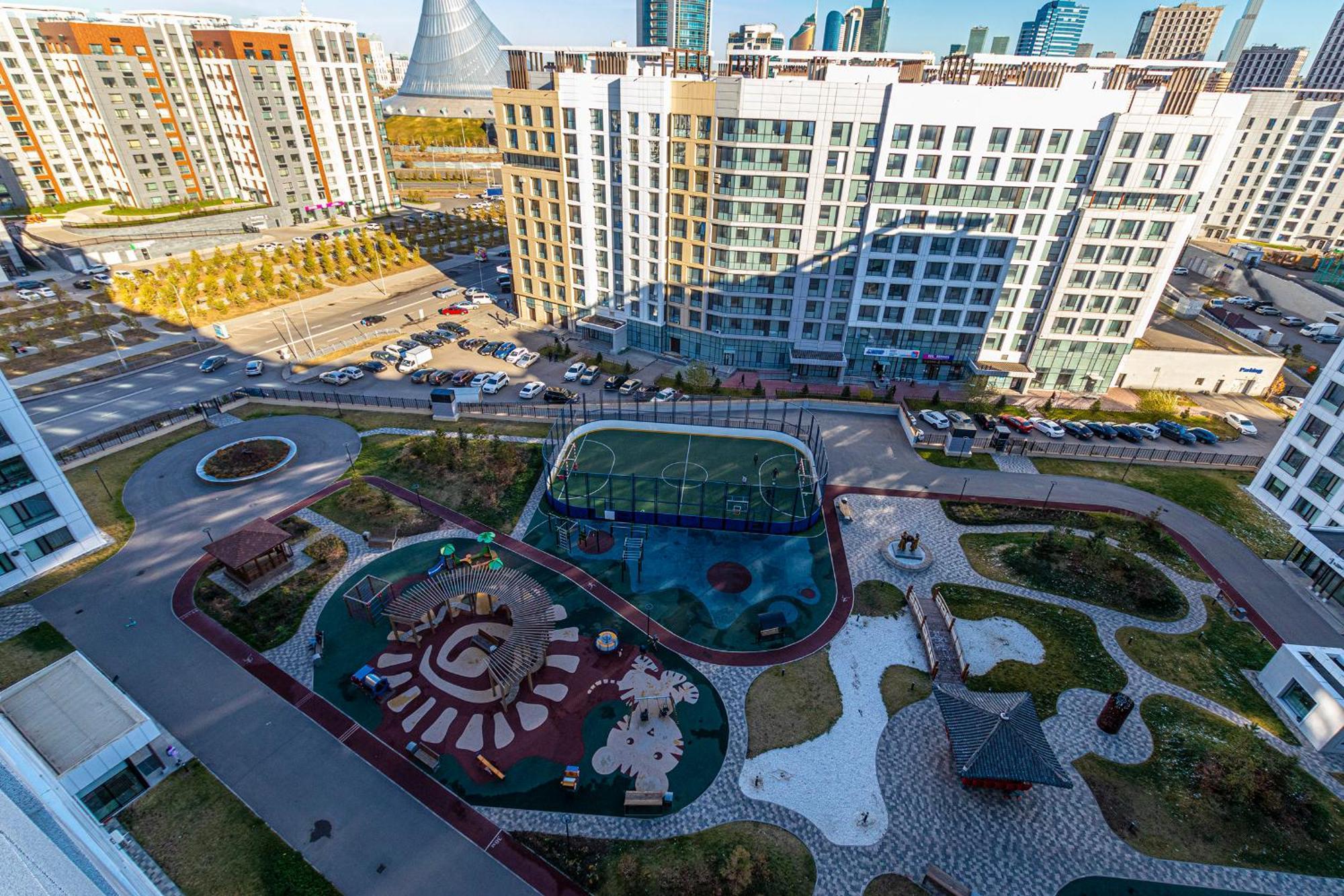 Raisson Aparthotel G43 Хан Шатыр อัสตานา ภายนอก รูปภาพ